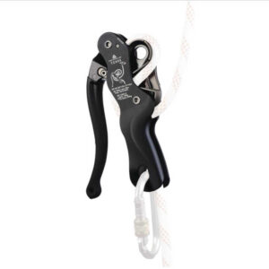 TC006<br>DESCENSOR AUTOBLOCANTE TIPO DOBLE STOP P/SOGA DE 10.5MM